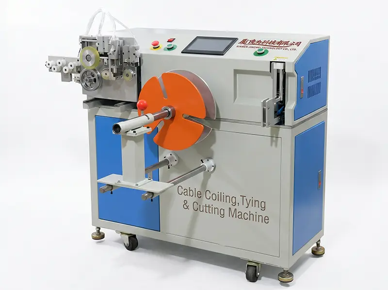 Macchina automatica per avvolgimento, legatura e taglio cavi WPM-40-80