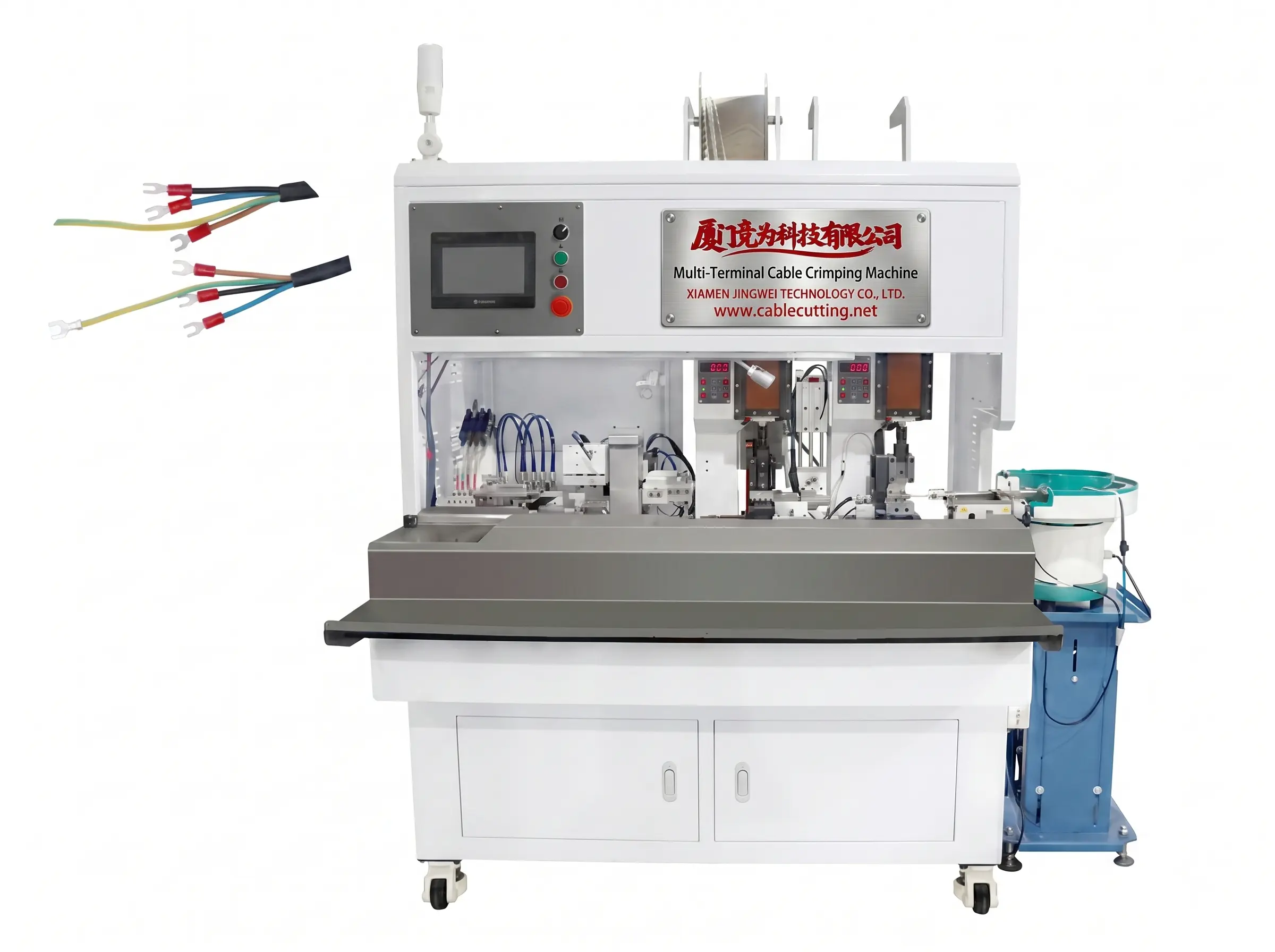 Crimpatrice Automatica Multi-Terminale WPM-555 – Efficiente e Precisa per Cablaggi Industriali