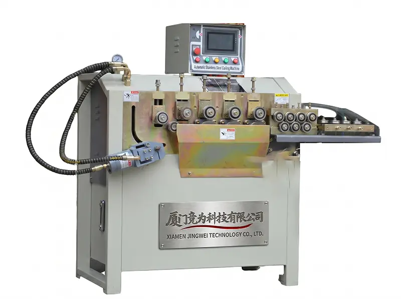 Macchina Avvolgitrice Automatica per Acciaio Inox DQ2-10mm - Jingwei
