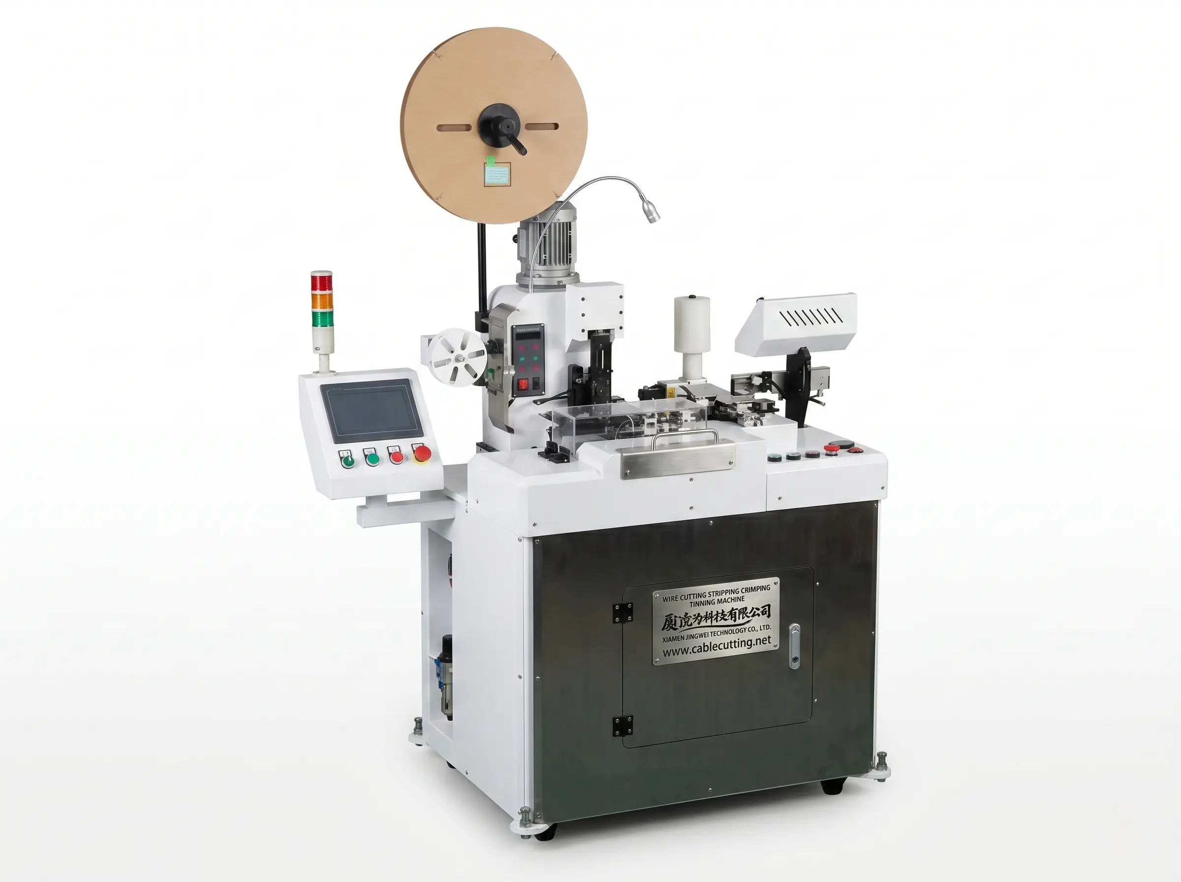 Macchina Automatica Taglio Spela Crimpa Stagna Filo 5 Fili WPM-109