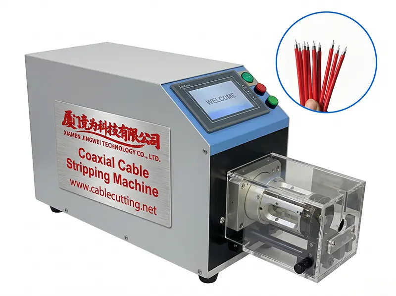 Spelafilo coassiale automatico WPM-6806D – Precisione e affidabilità JINGWEI
