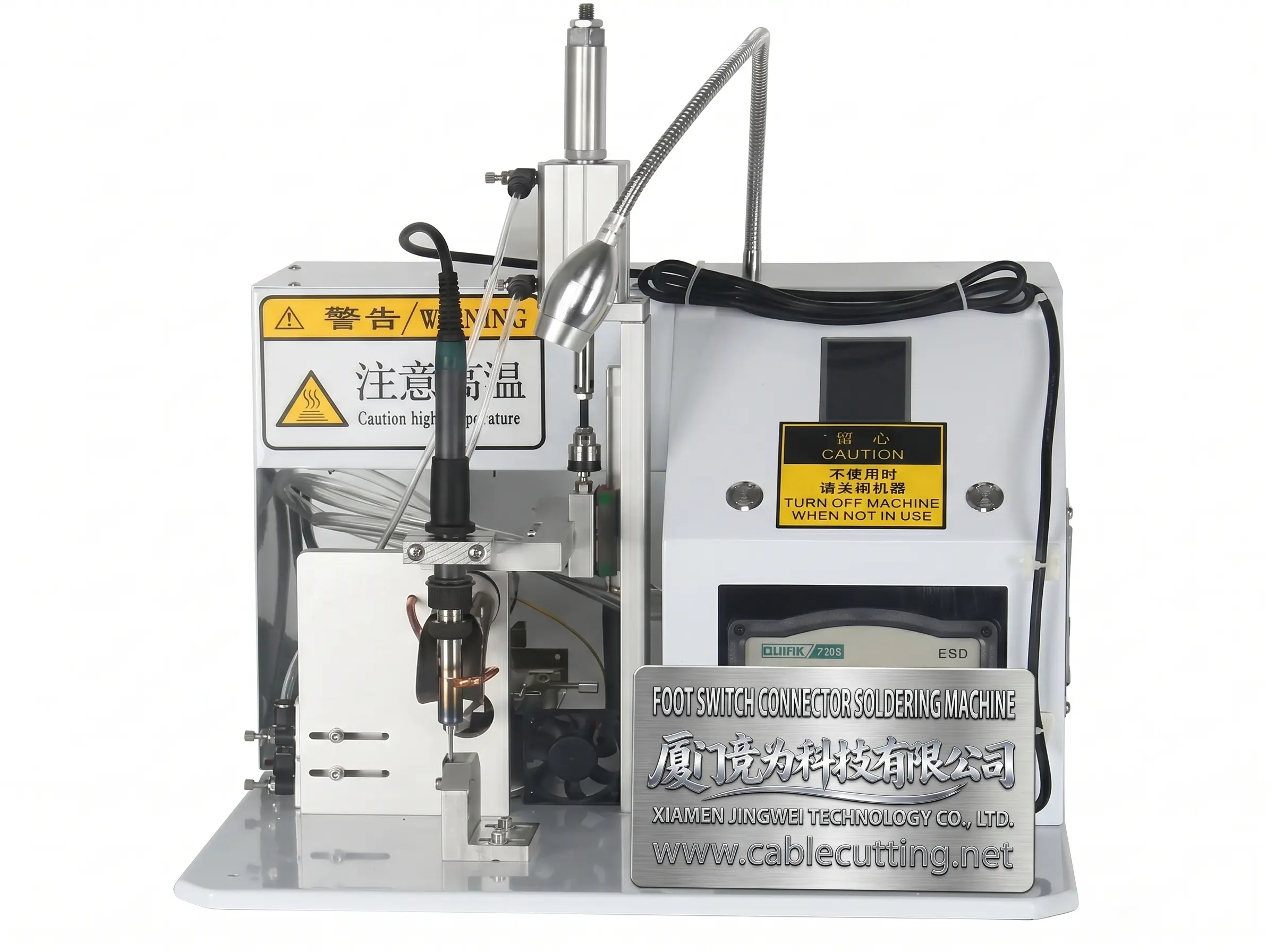 Saldatrice Semiautomatica per Connettore a Pedale WPM-USB08 | JINGWEI