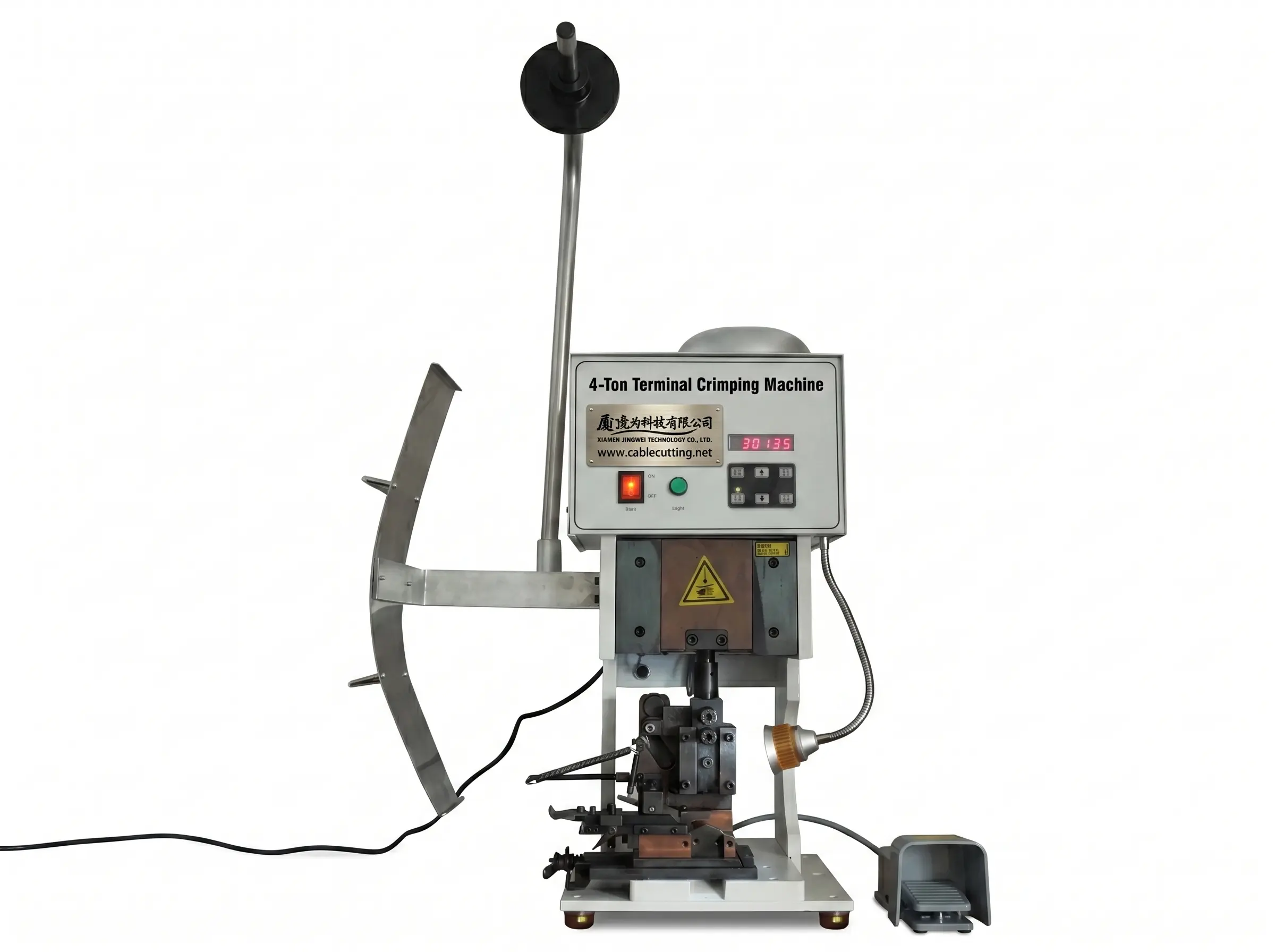 Macchina Crimpatrice Semiautomatica WPM-4000S | Efficienza e Precisione