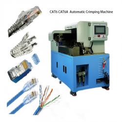 Crimpatrice Automatica Teste Cristallo WPM-CAT6A - Macchina crimpatrice semiautomatica