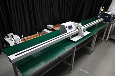 Macchina Avvolgitrice + Trafilatura a Doppio Lato JW-303KL-1m