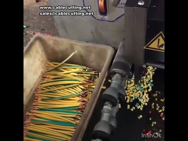 Macchina automatica NX2: torcitura, spelatura e taglio cavi per computer - Attorcigliatore e tagliafili industriale