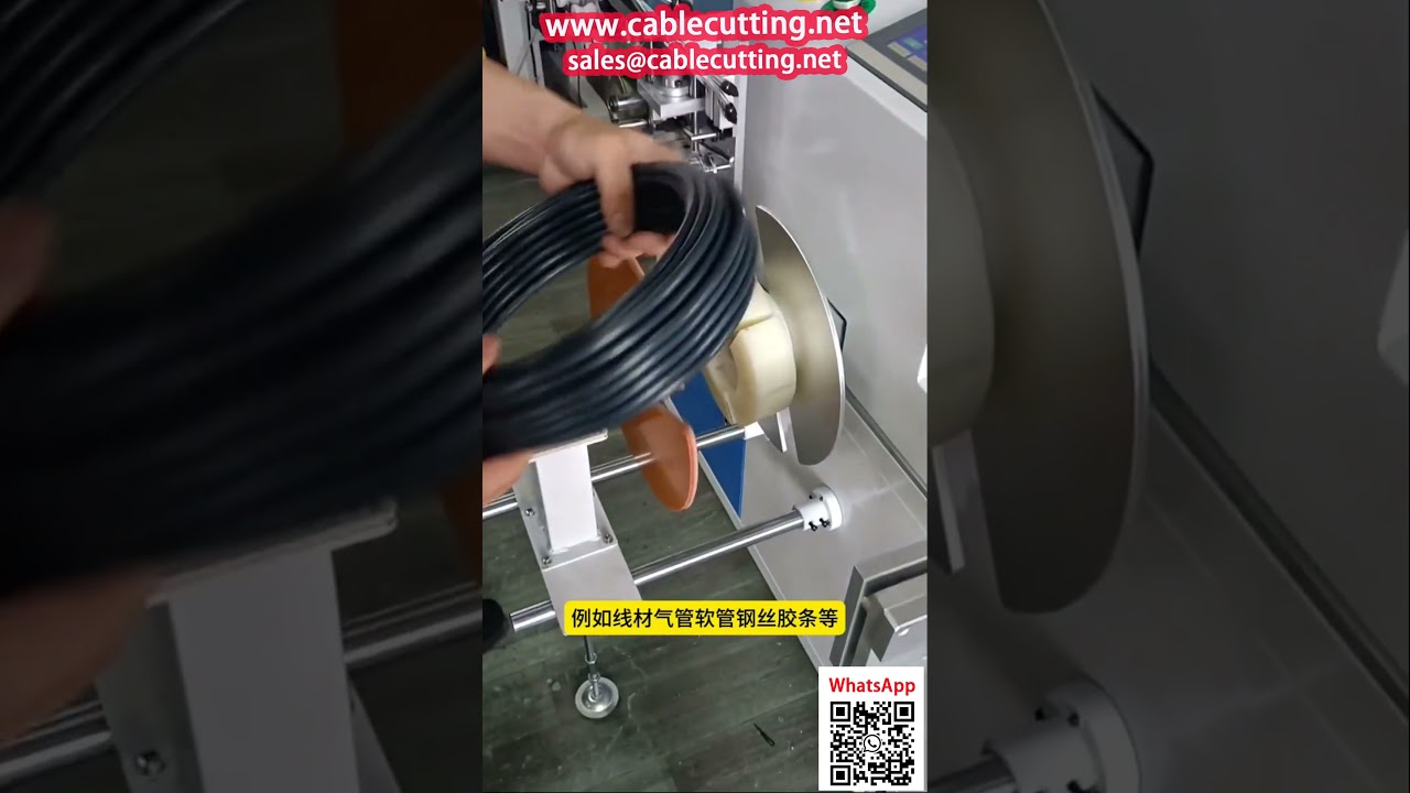Macchina Automatica 5 in 1 per Fili: Conteggio, Impilamento, Avvolgimento, Taglio e Legatura