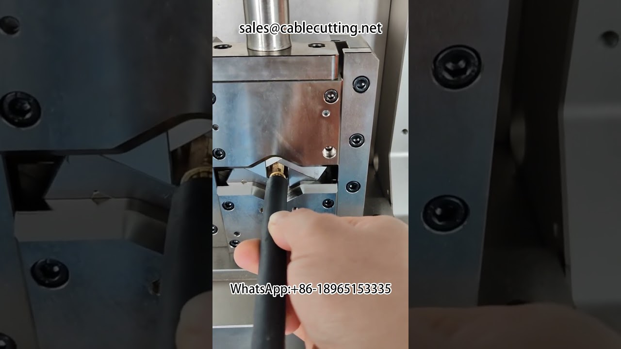 Macchina crimpatrice automatica per terminali per nuove energie – #spelafili #crimpatrice
