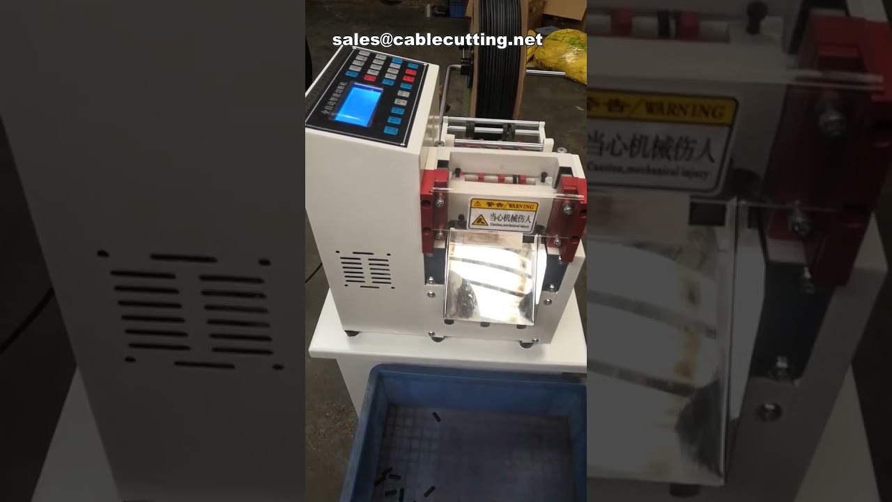 Macchina per taglio tubi termoretraibili – Precisione industriale per guaine termoretraibili