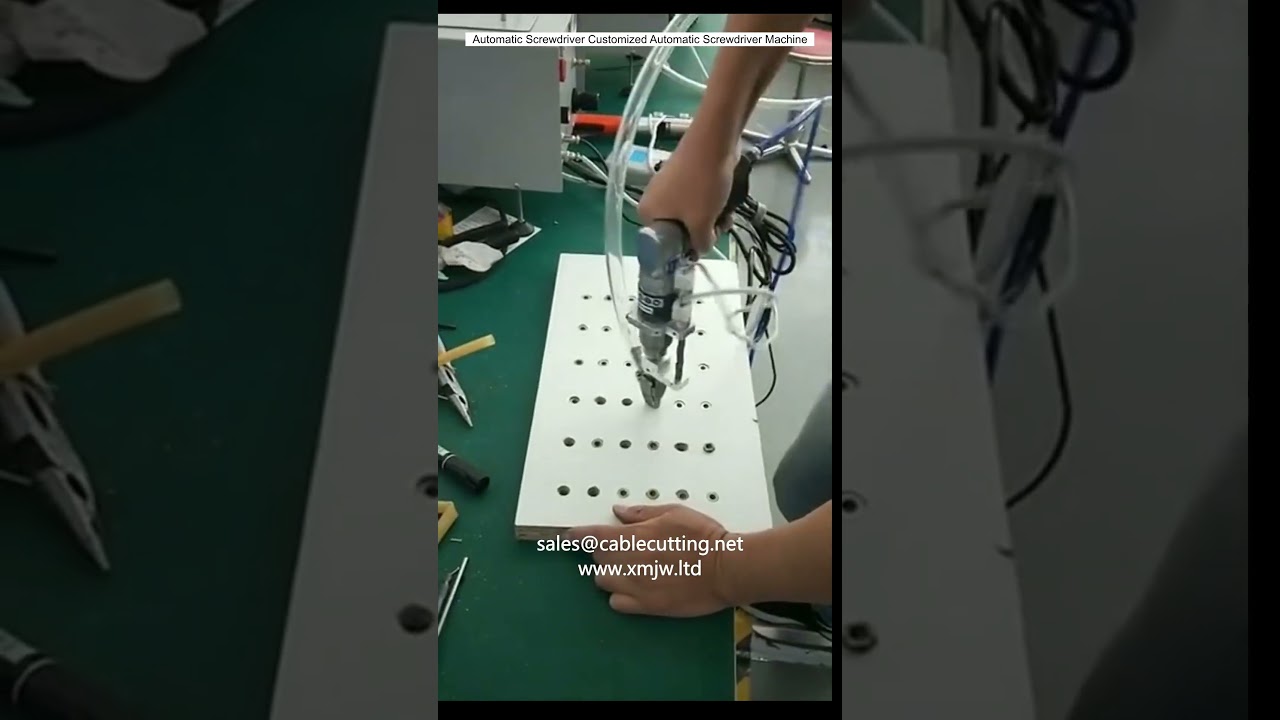 Avvitatore Automatico Personalizzato | Macchina Avvitatrice Automatica per Assemblaggio Industriale