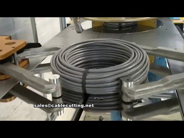 Macchina automatica per avvolgimento e reggetta di tubi | Imballaggio industriale