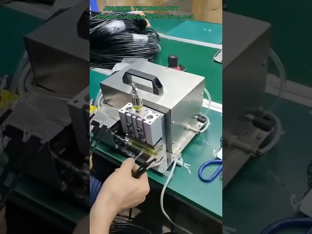Macchina raddrizzacavi di rete 809D - Attorcigliatrice schermo USB per automazione industriale