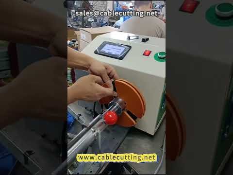 Macchina per lavorazione cavi HDMI HD - Avvolgitore e legatore automatico | Ottimizza la produzione