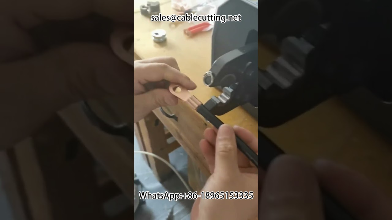 Pinza crimpatrice pneumatica 120L: velocità e precisione per l'automazione