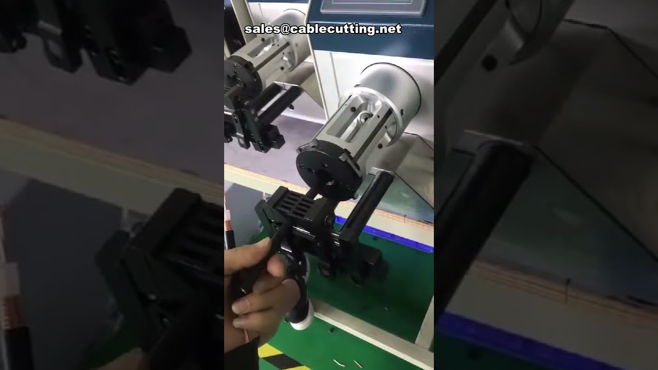 Spelatrice Automatica per Cavi Coassiali – Macchina per Rimozione Guaina