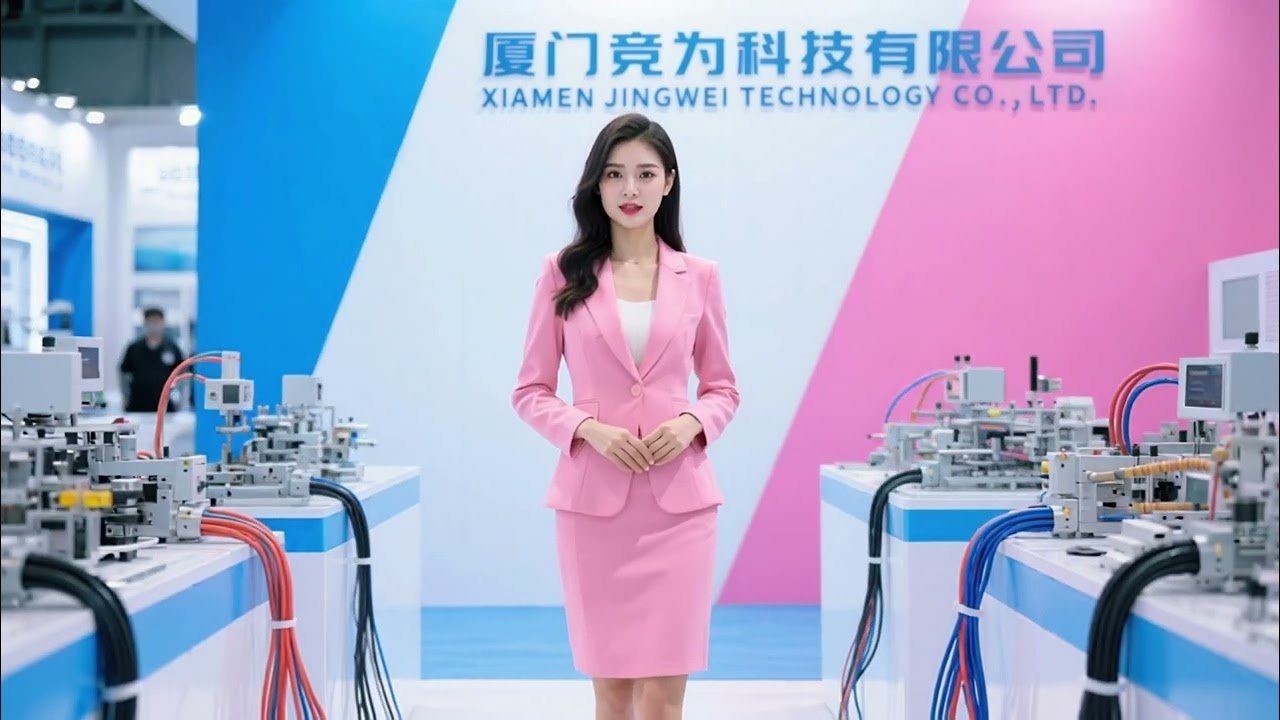 Xiamen Jingwei Technology alla fiera: macchine innovative per la lavorazione dei cablaggi
