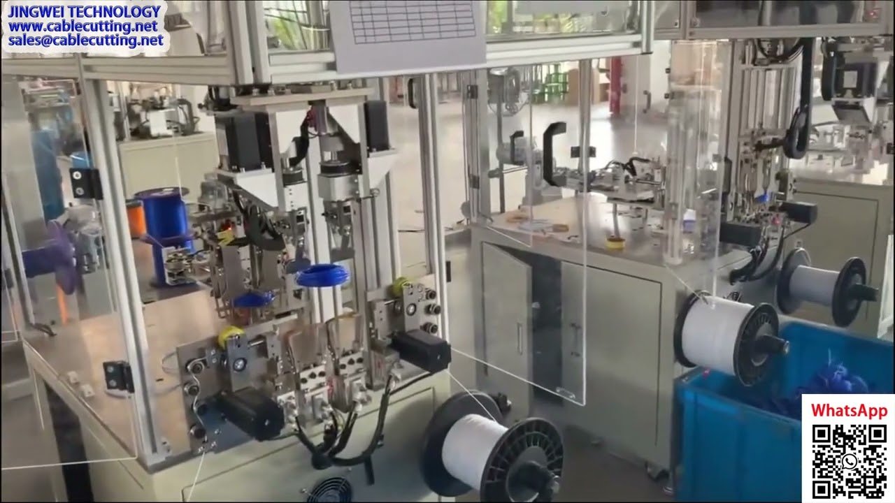 Macchina Automatica per Avvolgimento e Legatura del Filo per Decespugliatori - Produzione in Diretta