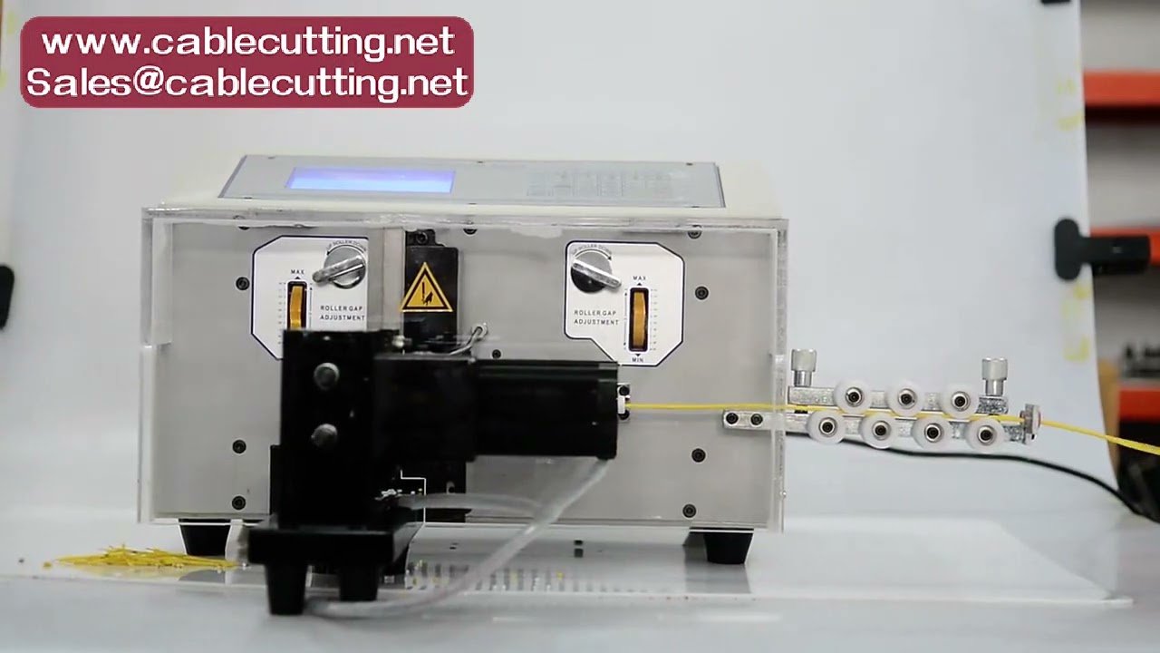 Macchina Spellafili Automatica NX2S con Schermo Touch | Taglio, Pelatura e Torsione Cavi 0,1-4 mm²