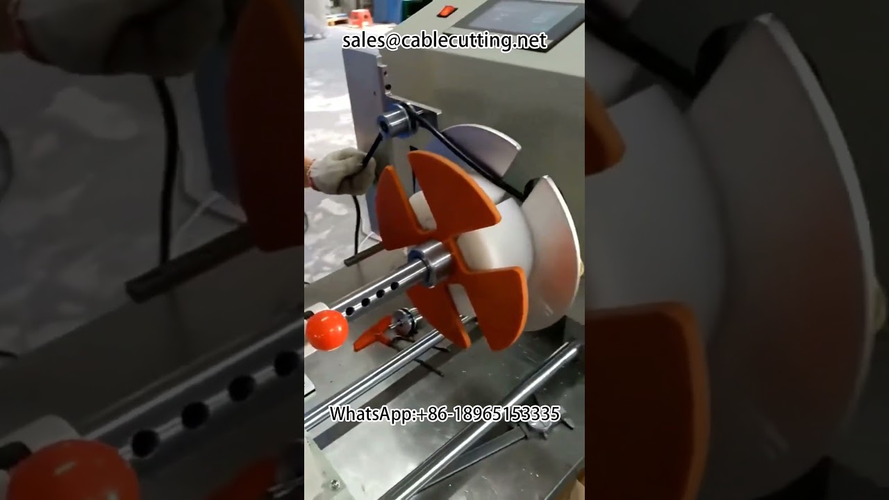 Macchina Avvolgitrice per Cavi Dati e Alimentazione | Automazione Industriale