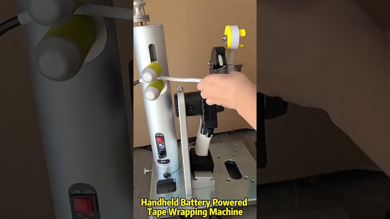 Nastratrice Portatile Multifunzione a Batteria | Larghezza 10-25mm, Sincronizzazione Trazione