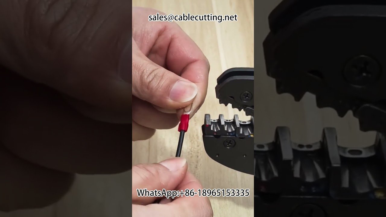 Macchina crimpatrice automatica per terminali elettrici: crimpatura di tutti i tipi di terminali | Automazione