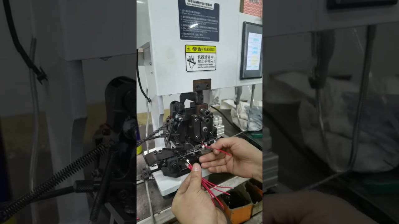 Macchina per pelatura e crimpatura con schermo touch da 1.5T: la scelta ottimale per il rapporto qualità-prezzo #fabbrica