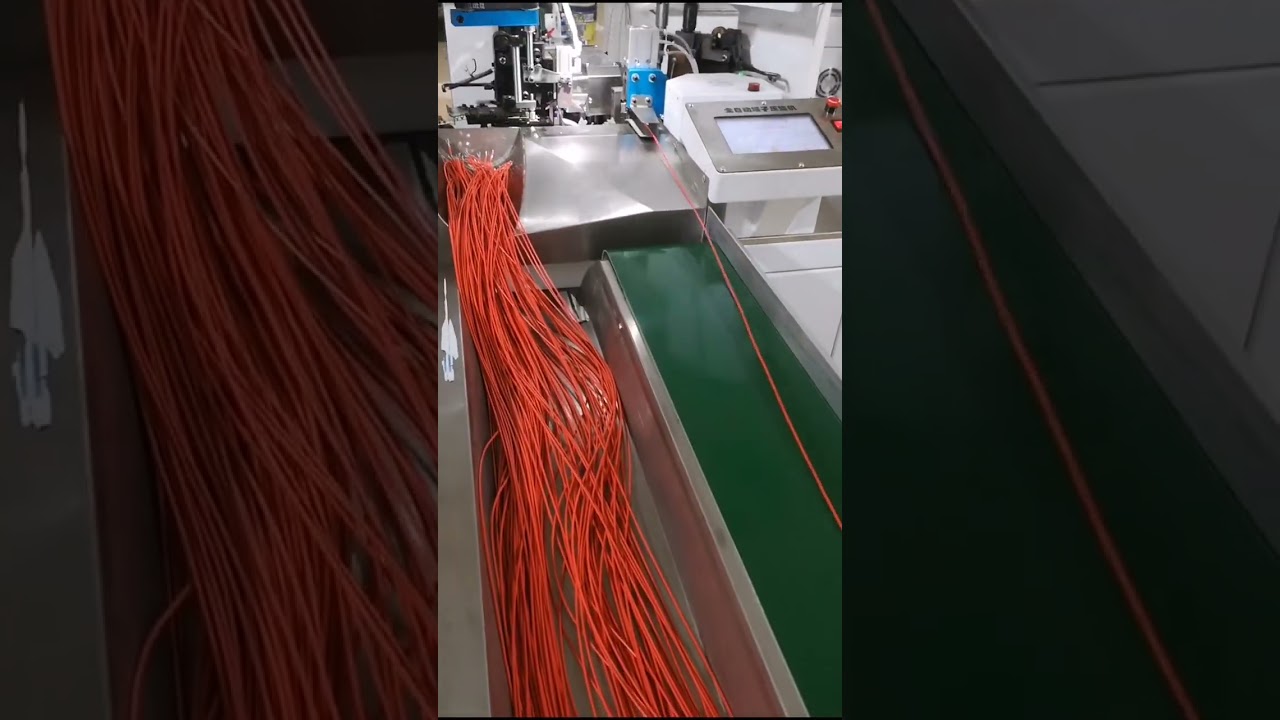 Macchina Crimpatrice Automatica a Doppia Testa con Alimentazione Servo per Controllo Preciso della Lunghezza