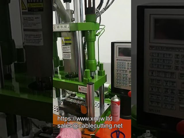 250STH: Macchina per Stampaggio a Iniezione Verticale Automatica per Spine e Cavi Elettrici