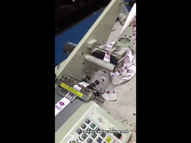 Macchina automatica per il taglio di etichette a nastro e nastri adesivi - precisione industriale