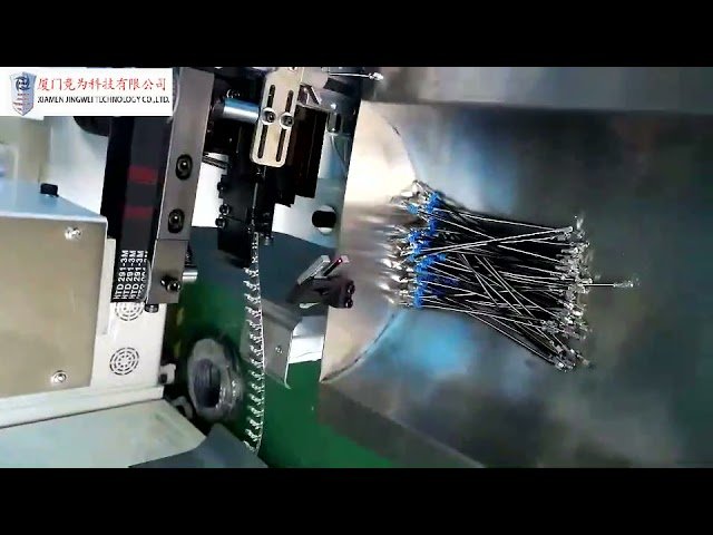 Taglio, spelatura e crimpatura automatica dei cavi | Macchina industriale