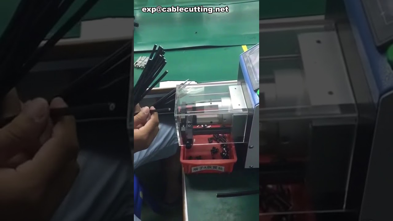 Macchina spellacavi coassiali a 9 strati con coltello rotante