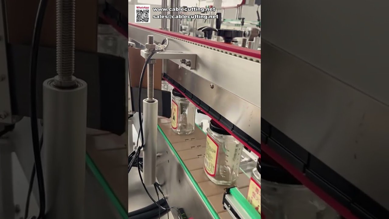 Etichettatrice Automatica per Bottiglie Tonde ad Alta Capacità: Applicatore Veloce per Barattoli e Lattine