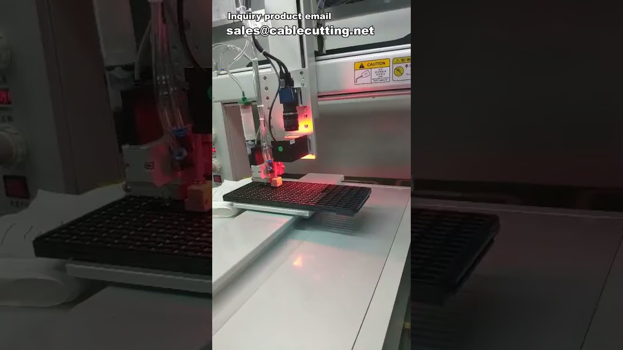 Robot Dispensatore di Colla con Visione 3 Assi – Macchina per Incollaggio Automatica con Telecamera