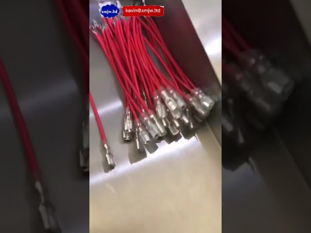 Macchina Automatica per Taglio, Spelatura, Crimpatura e Inserimento Guaine Terminali