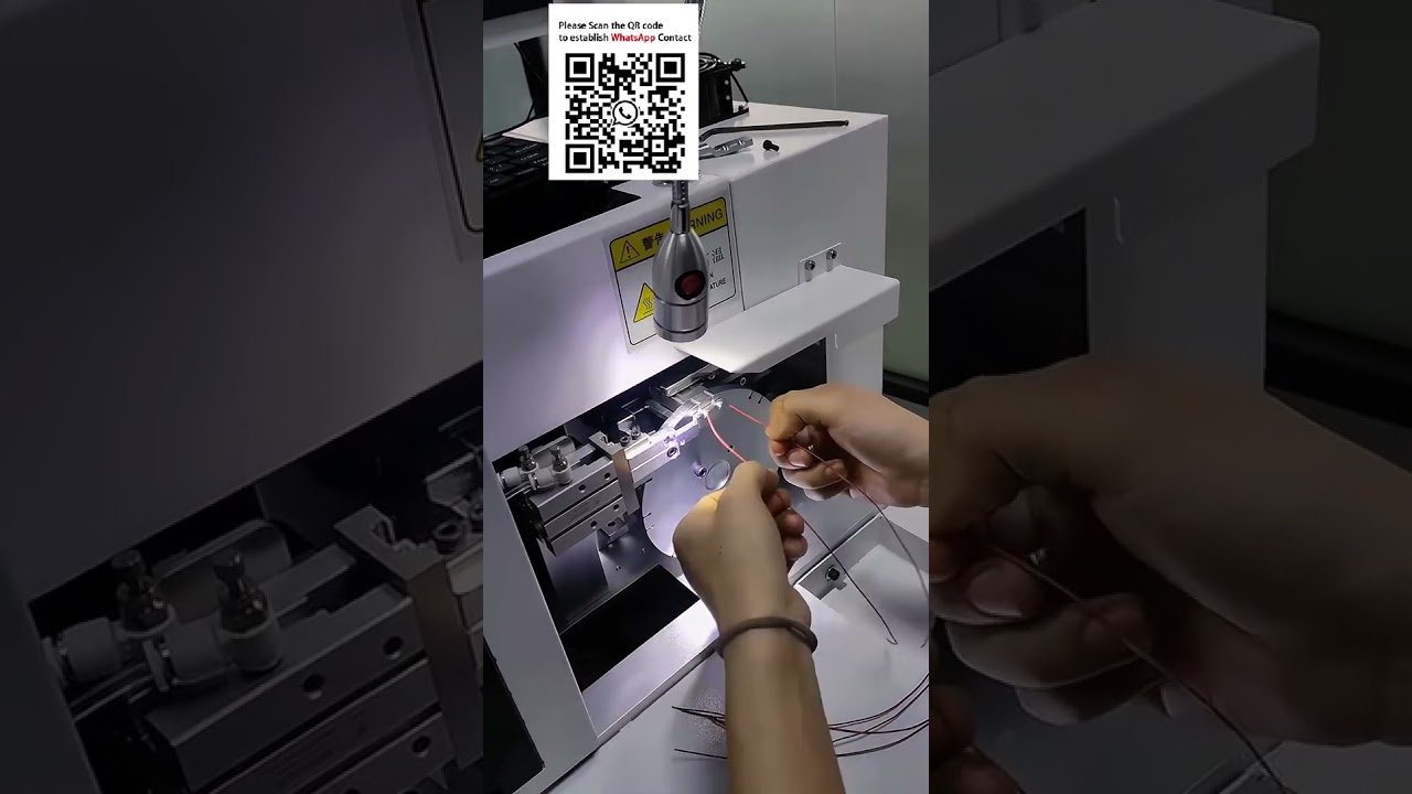 Macchina Automatica per Stampare, Inserire e Cuocere Tubi Termorestringenti Numerati | Automazione Industriale