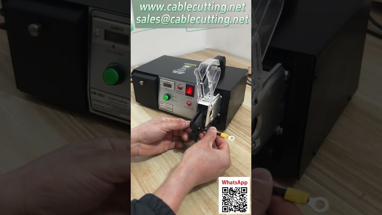 Crimpatrice Elettrica per Terminali EM-6B2 | Macchina Automatica per Cablaggi con Stampi Multipli