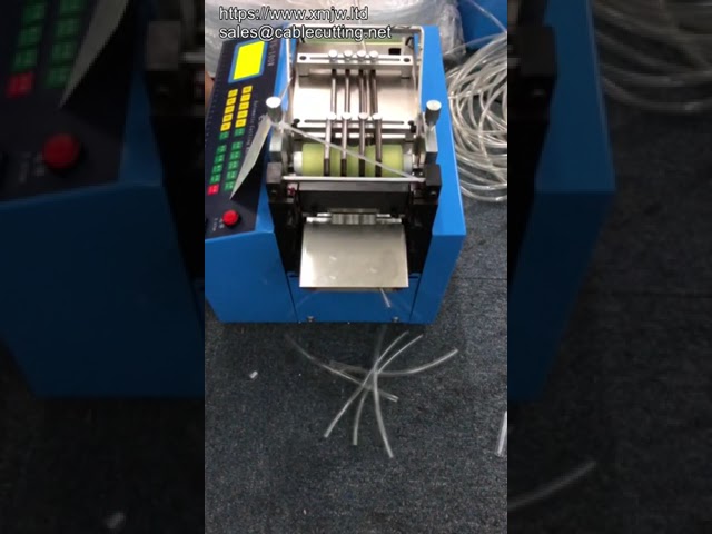 Tagliatubi Automatico per PVC, Plastica e Silicone - Macchina per Tubi Flessibili