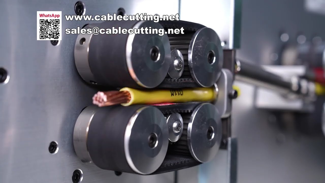 Macchina spellacavi e tagliacavi per 95mm² con motore passo-passo e sollevamento a vite MAX2-ST95