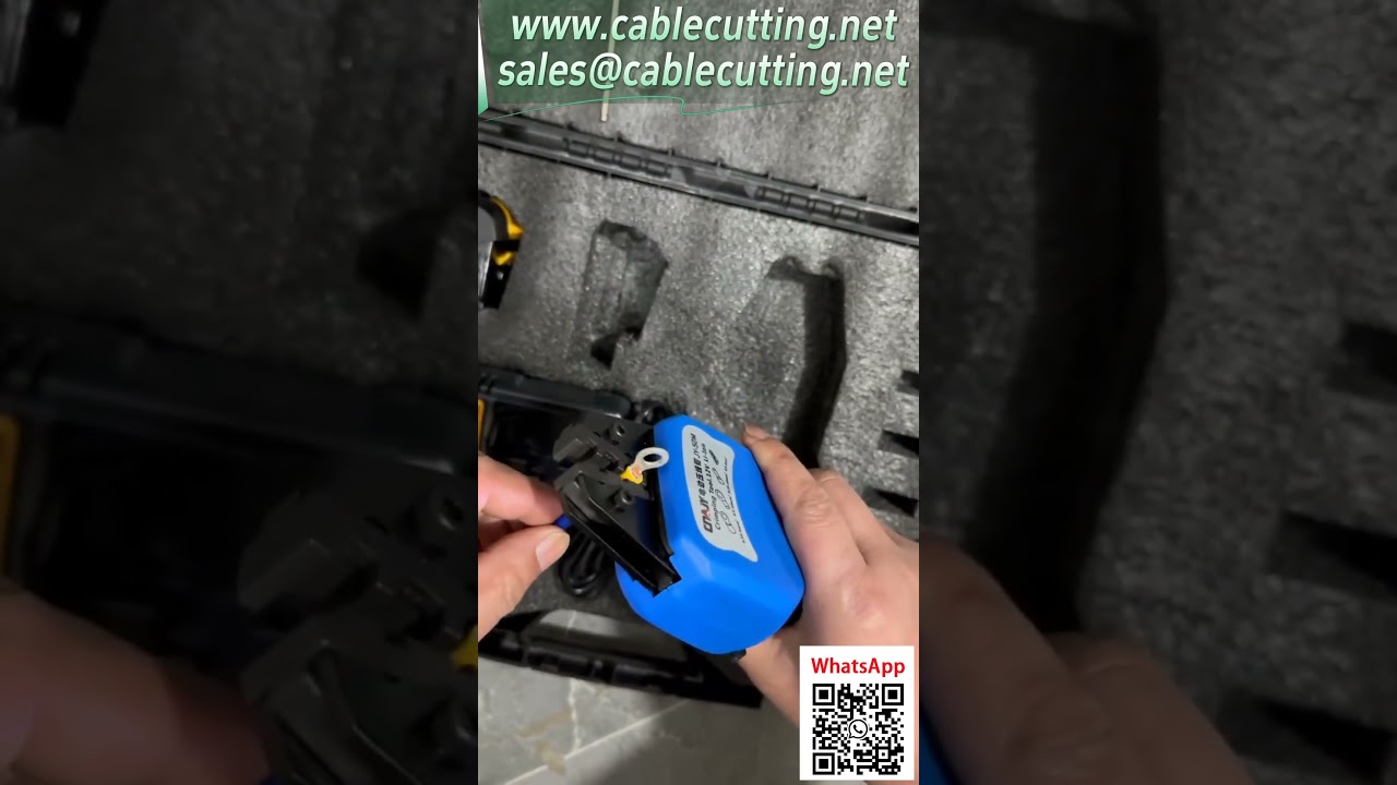 Pinza Crimpatrice a Batteria al Litio Portatile | Utensile per Esterni con Stampo Intercambiabile