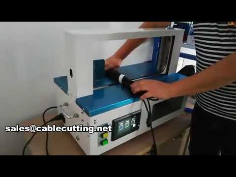 Macchina fascettatrice da tavolo per cablaggi con film OPP - Imballaggio automatico