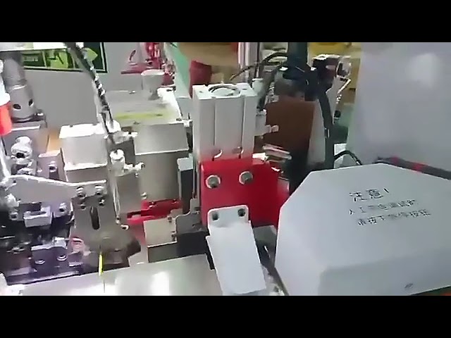 Macchina Crimpatrice Automatica a Doppia Testa per Cavi Elettronici - Alta Precisione