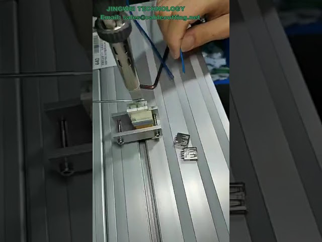 Manico Riscaldante di Precisione per Saldatrici Automatiche e Saldatura Fili Elettrici