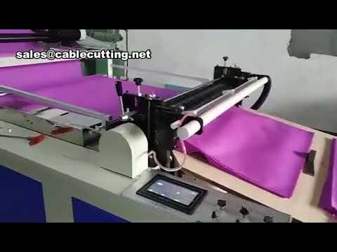 Taglierina automatica computerizzata per carta kraft, tessuto non tessuto, ovatta di perla e film PVC