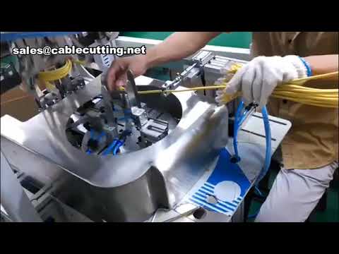 Avvolgitrice e legatrice automatica per cavi Ethernet | Macchina professionale