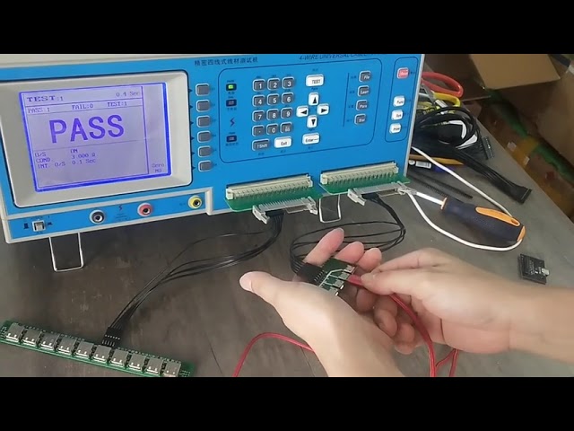 Macchina Automatica per Test Cavi | Tester per Cavi Dati e Cablaggi Multi-step, Disponibile in Fabbrica