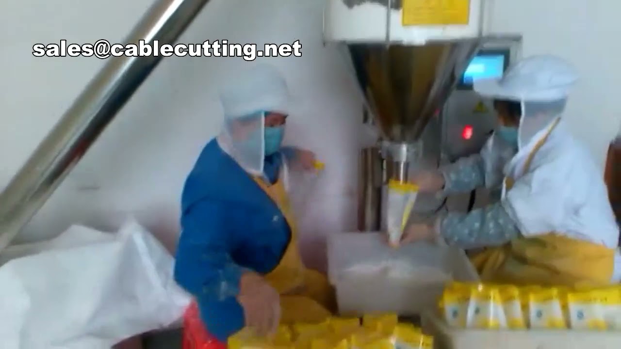 Macchina riempitrice per polveri secche con coclea di alimentazione | Riempitrice semiautomatica per polveri