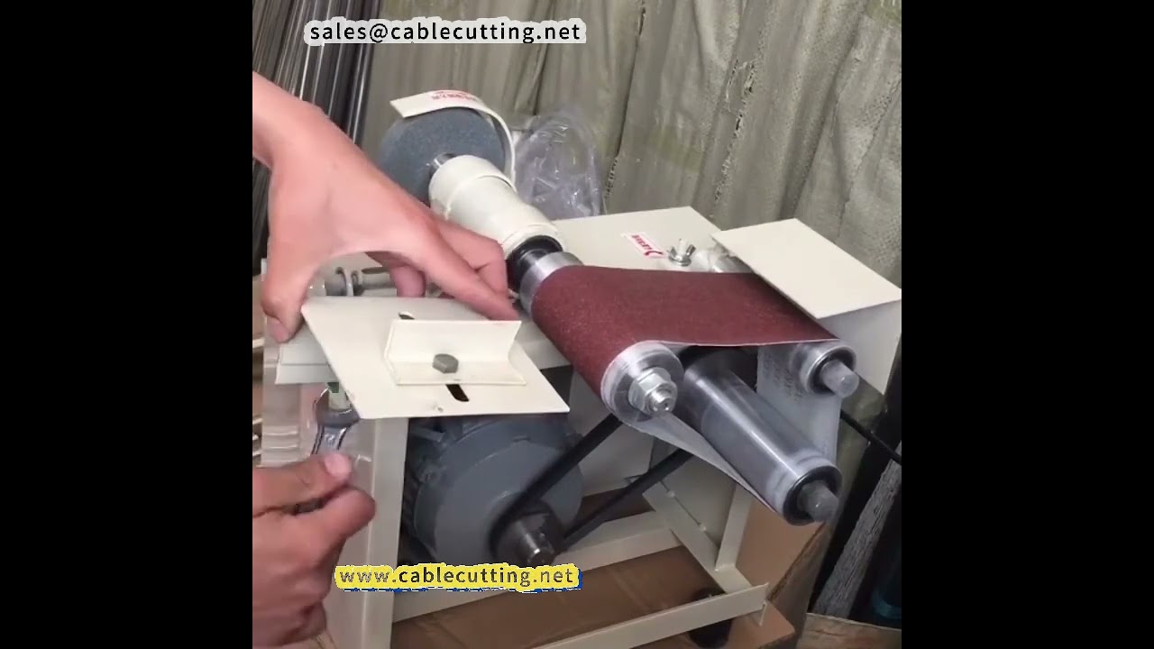 Smussatrice Elettrica Professionale per Tubi in Acciaio Inossidabile - Smerigliatrice e Smussatrice Pesante