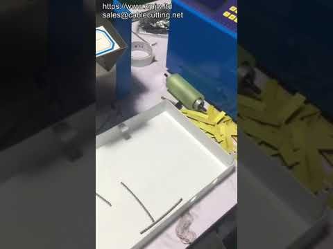 Tagliafili Automatico per Cavi Elettrici, Rame, Ottone e Bacchette per Saldatura