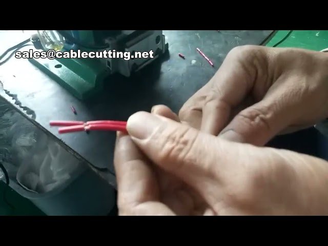 Macchina spellafili verticale semiautomatica - Spelafili elettrico per cavi industriali