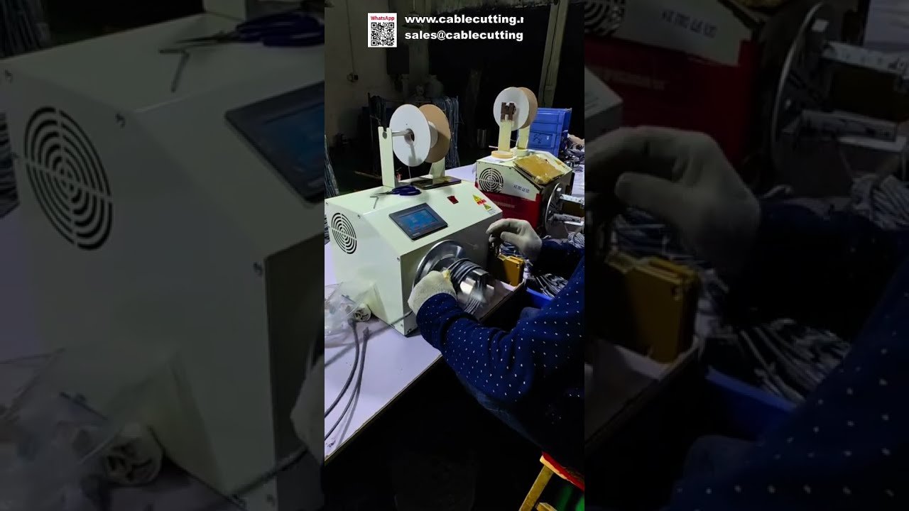 Dimostrazione in Fabbrica: Macchina Automatica per Avvolgimento e Legatura Fili
